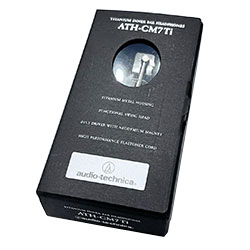 イヤホン ATH-CM7Ti