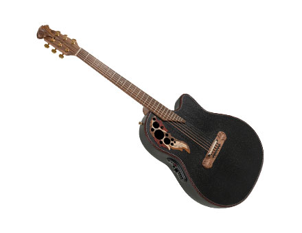 2087GT-5-G Deep Contour Cutaway Black