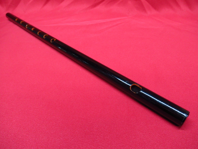 横笛 七穴 全長約49.5cm 重量約82g お囃子 日本伝統和楽器 Thumbnail