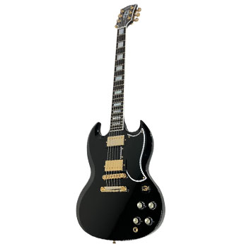 CUSTOM SHOP SG Custom 2-Pickup w/ Ebony Fingerboard Gloss 2004年製