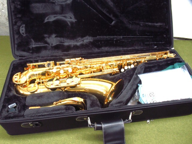 YAMAHA ヤマハ テナーサックス YTS-62 YTS62 ゴールド ハードケース付 Thumbnail