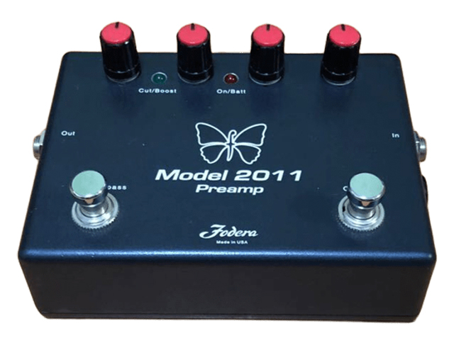 Fodera Preamp Model 2011 ベース用プリアンプ