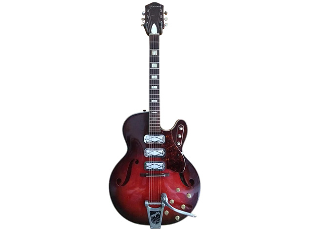 Silvertone Model 11454 Red Burst 1965