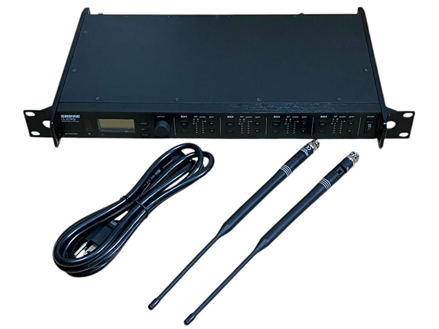 SHURE クアッドチャンネルデジタルワイヤレス受信機 ULXD4Q AB