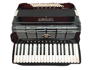 VICTORIA アコーディオン Super（パールセル／ハードケース付き）