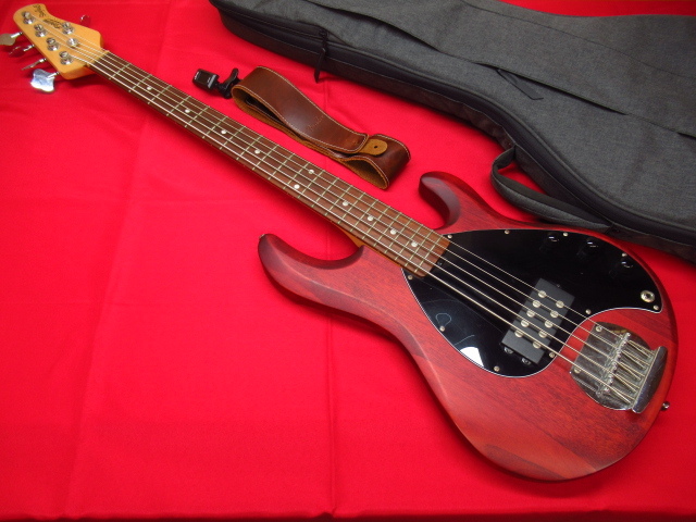 Sterling by MUSICMAN スターリンバイミュージックマン Ray5 Walnut Satin / RITTER ギグバッグ ほか 5弦ベース 現状品 Thumbnail