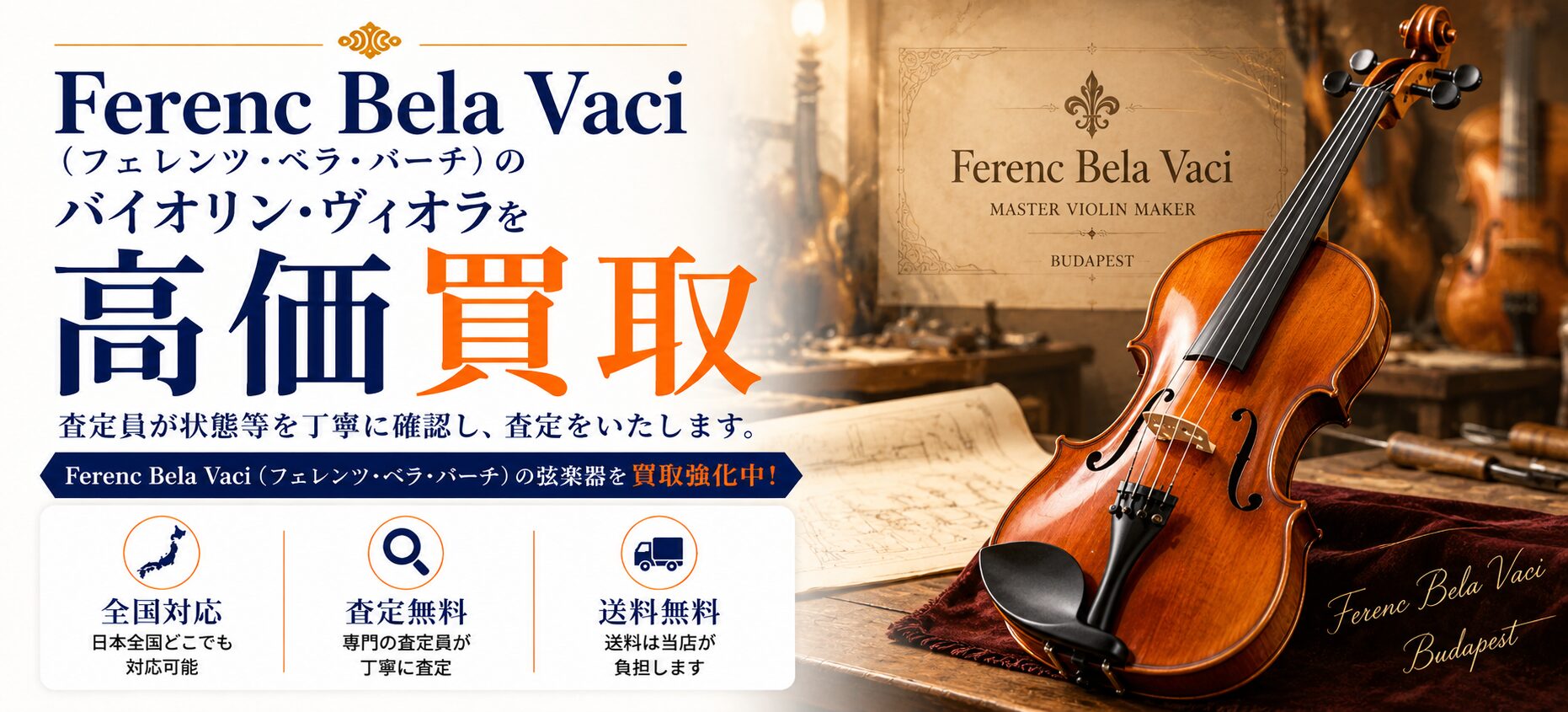 Ferenc Bela Vaci フェレンツ・ベラ・バーチ 買取