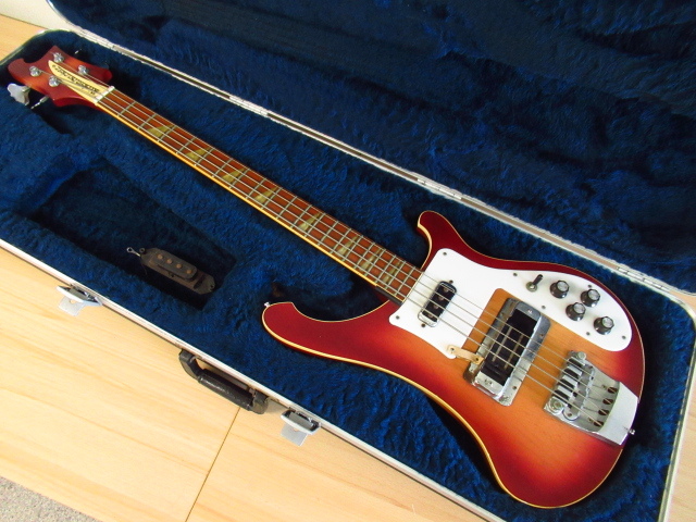 Rickenbacker リッケンバッカー 4001 FG L9シリアル ファイヤーグロー 純正ハードケース付き エレキベース 現状品 Thumbnail
